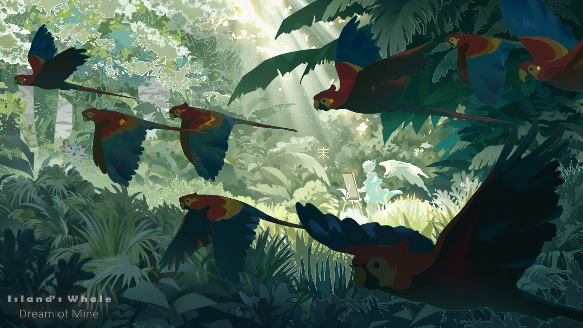 This is a pixiv picture whose title is 《 末 》.