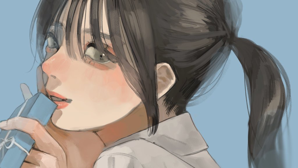 This is a pixiv picture whose title is huion.