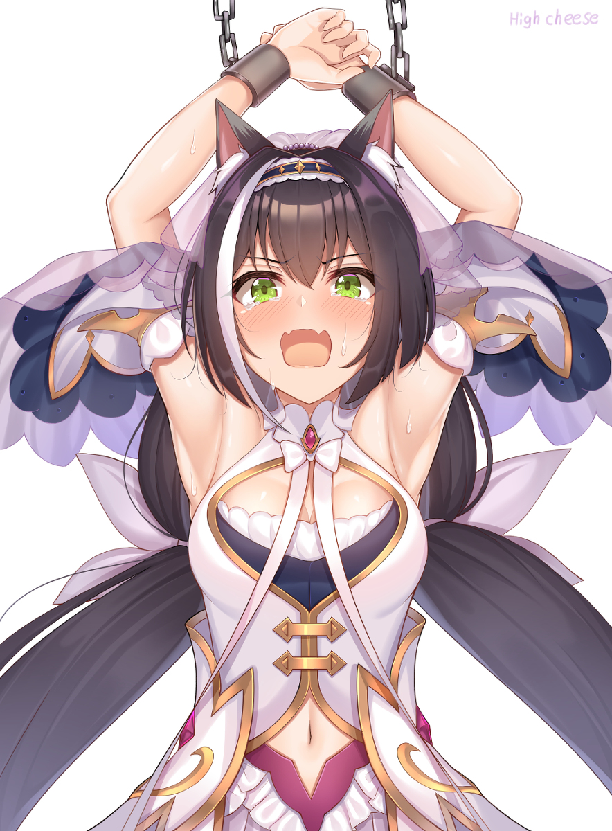 This is a pixiv picture whose title is お仕置きされるプリンセスキャルちゃん.