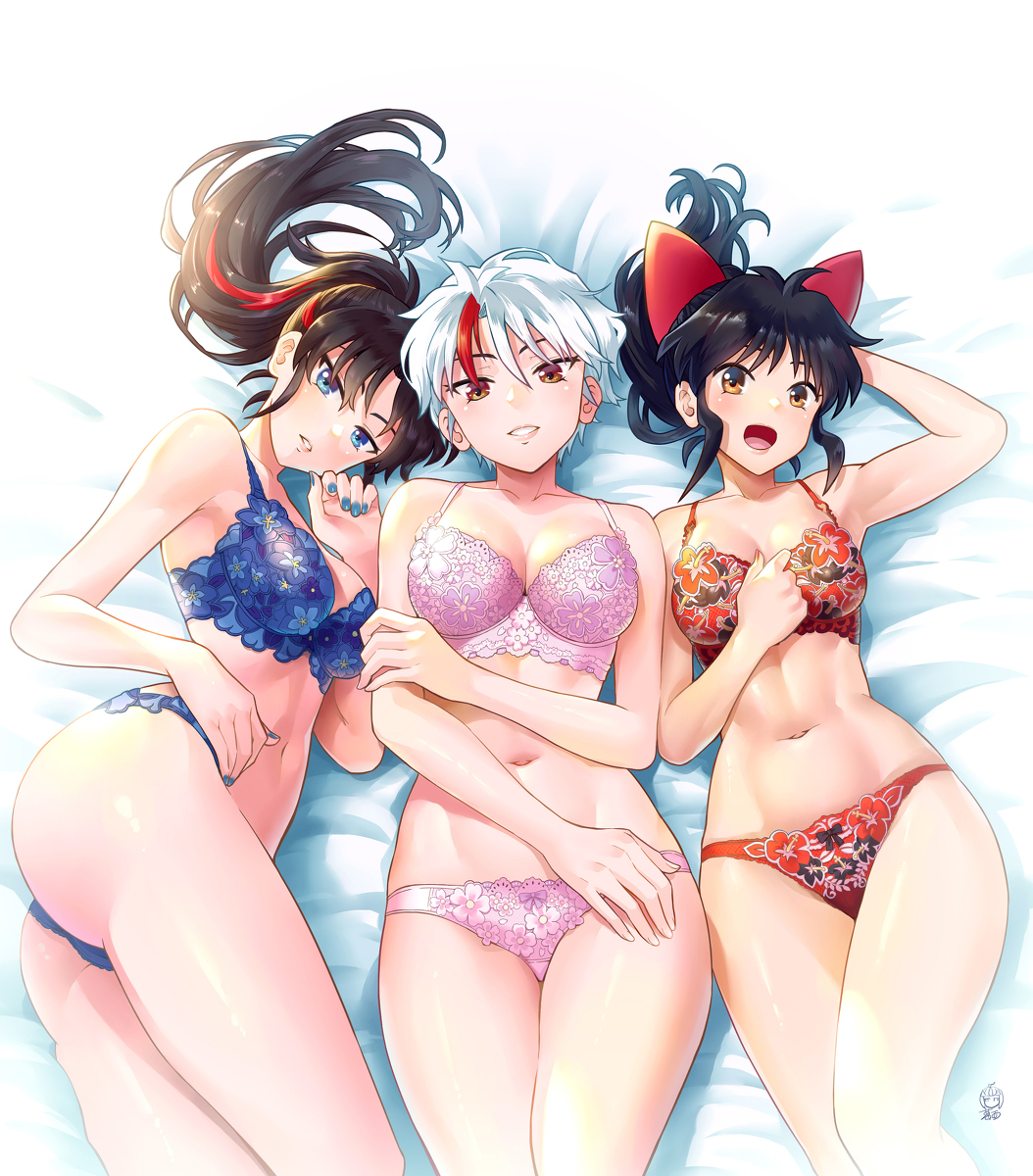 This is a pixiv picture whose title is ブラの夜叉姫.