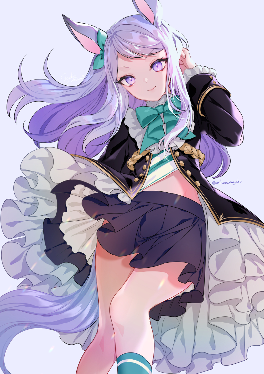 This is a pixiv picture whose title is マックイーン.