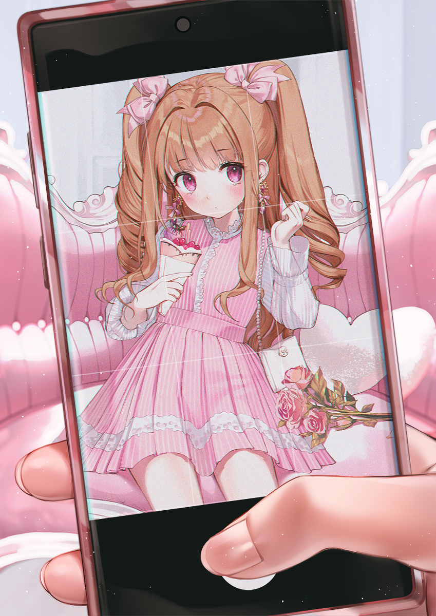 This is a pixiv picture whose title is 📱✧*.