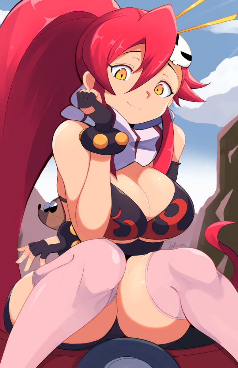 This is a pixiv picture whose title is Yoko Littner.