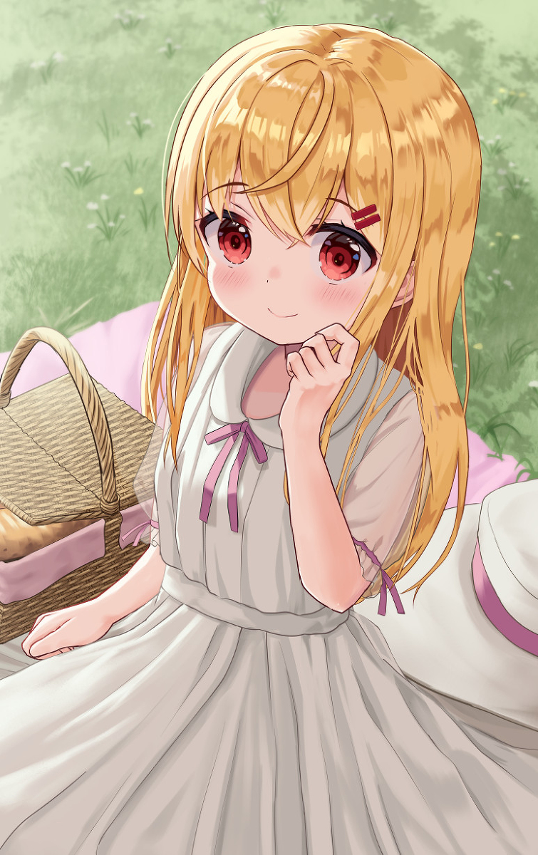 This is a pixiv picture whose title is ピクニック.