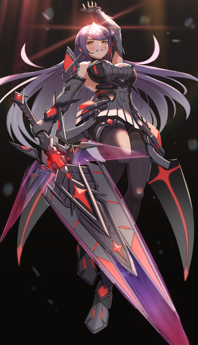 This is a pixiv picture whose title is 黒ヒカリ.