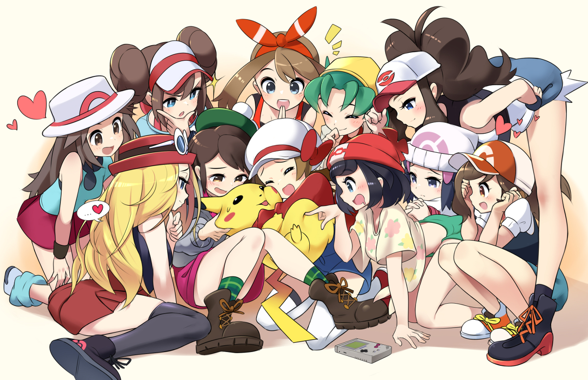 This is a pixiv picture whose title is ポケモン25周年.