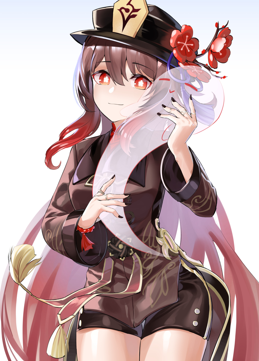 This is a pixiv picture whose title is HuTao.