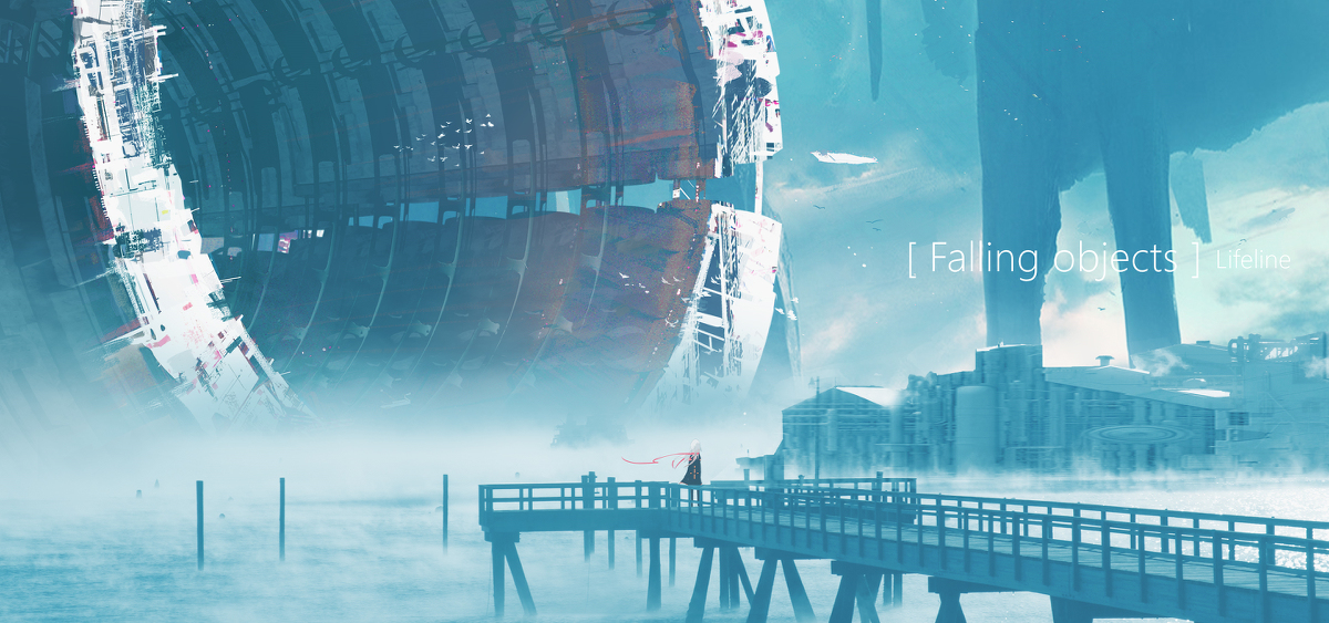 This is a pixiv picture whose title is 坠落之物.