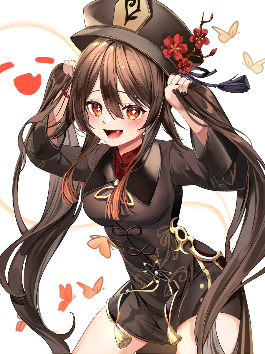 This is a pixiv picture whose title is 胡桃.