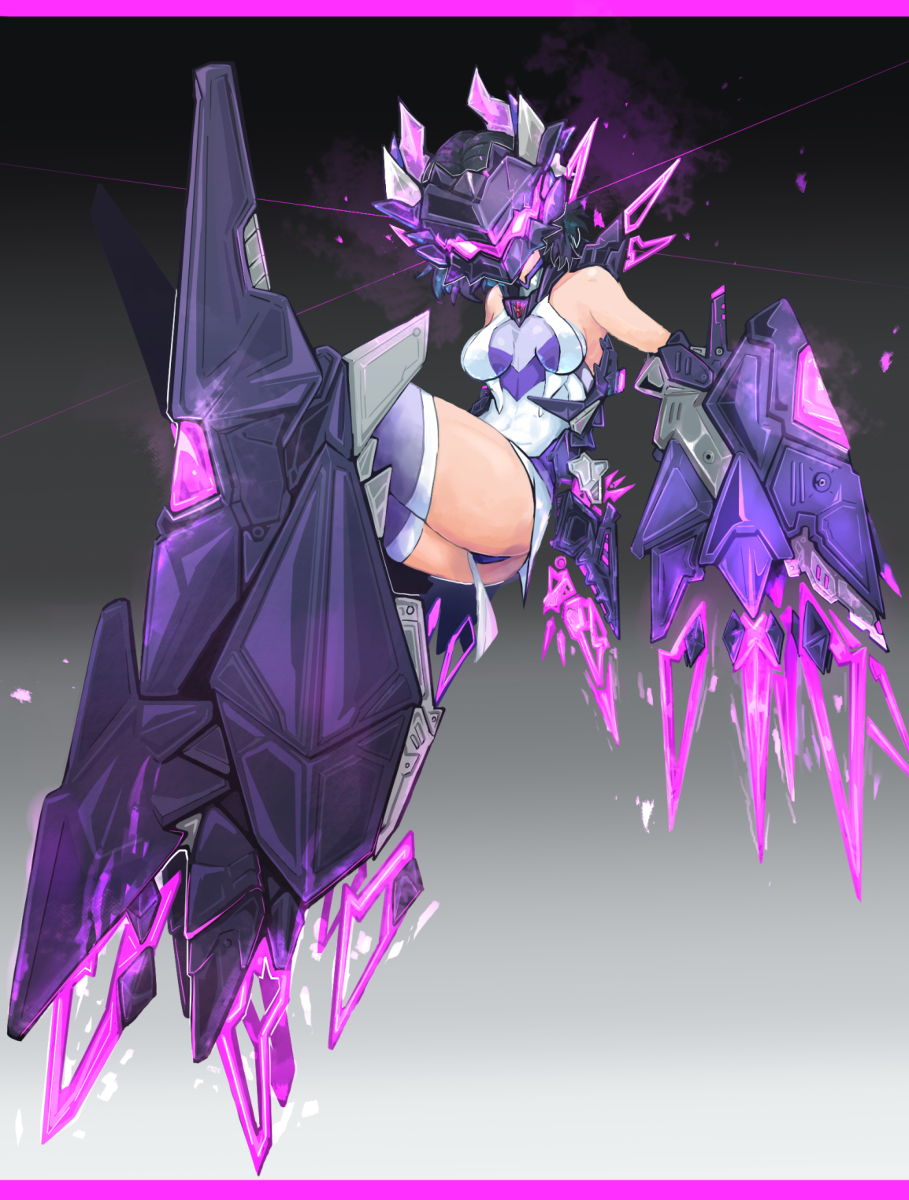 This is a pixiv picture whose title is フルフェイス神獣鏡.