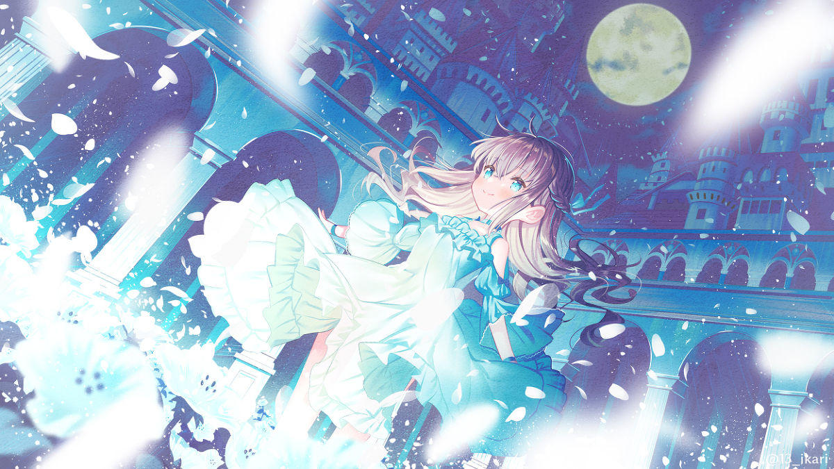 This is a pixiv picture whose title is blessing.