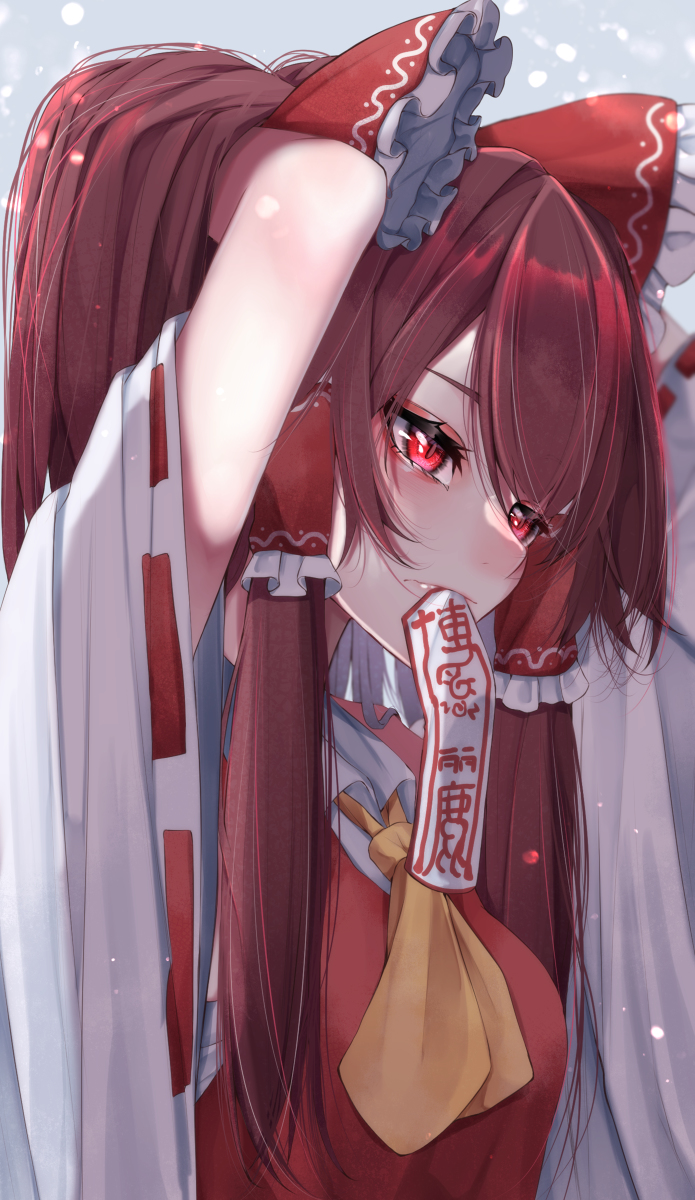 This is a pixiv picture whose title is 博麗霊夢.