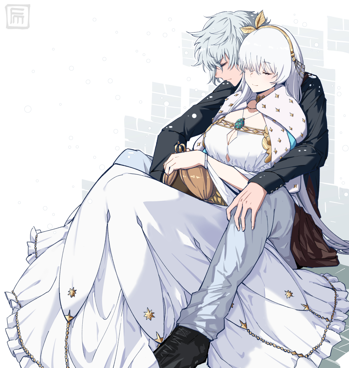 This is a pixiv picture whose title is 冬の暖かさ.