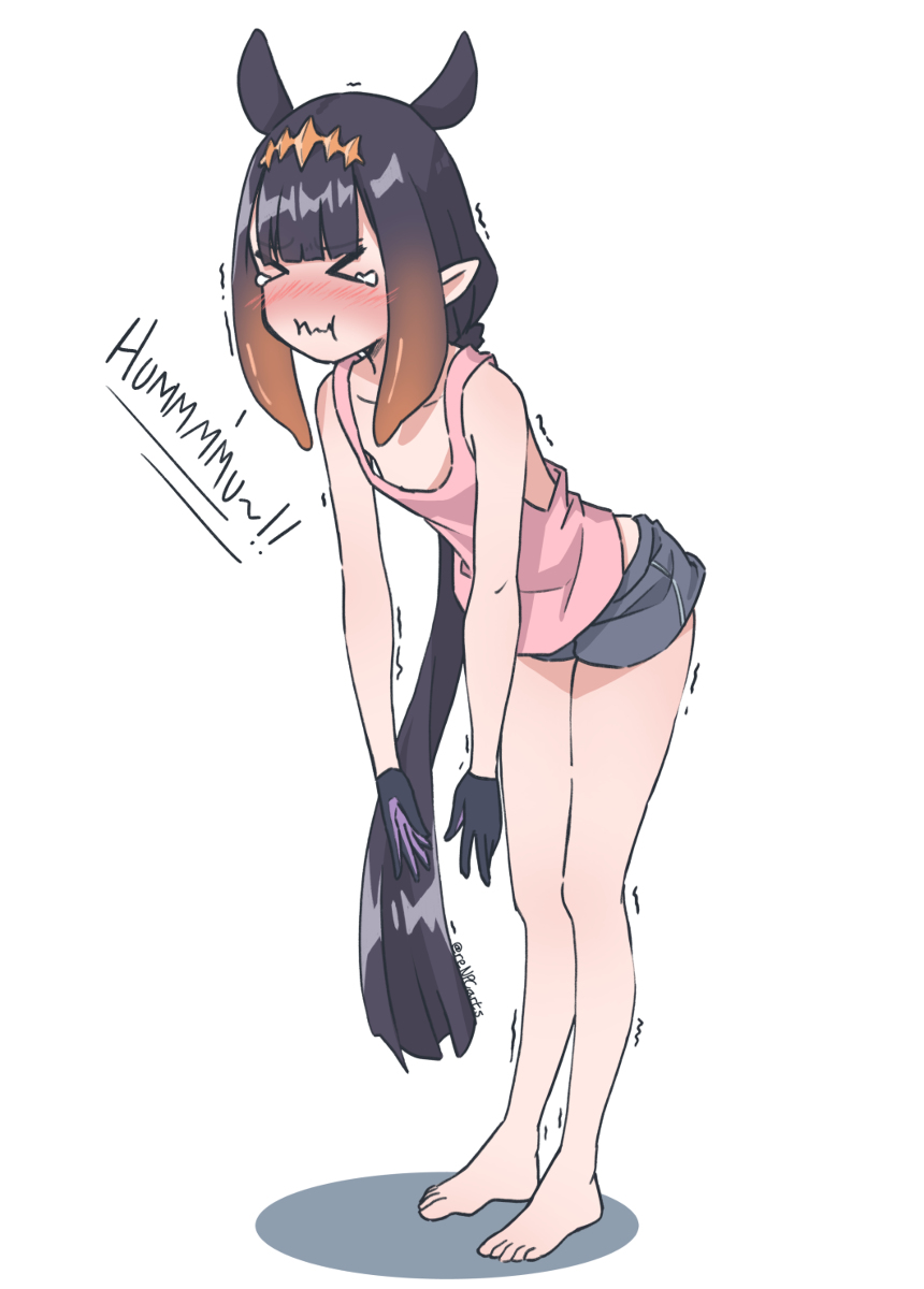 This is a pixiv picture whose title is Toes.