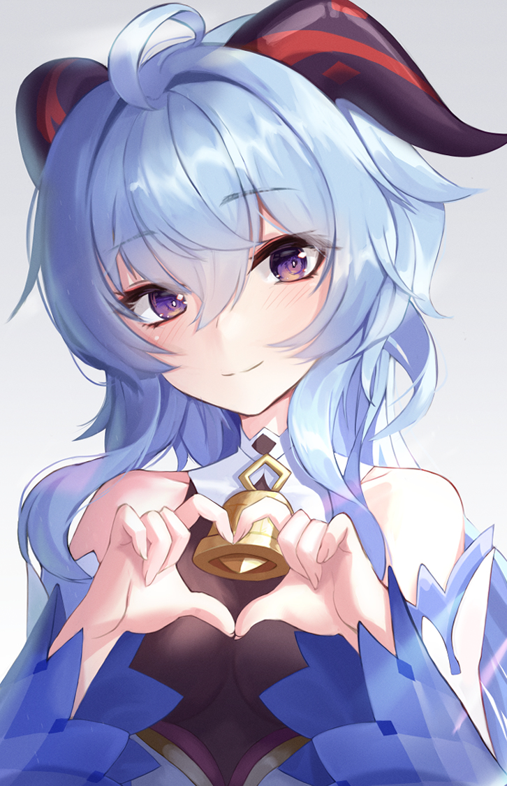 This is a pixiv picture whose title is 甘雨.