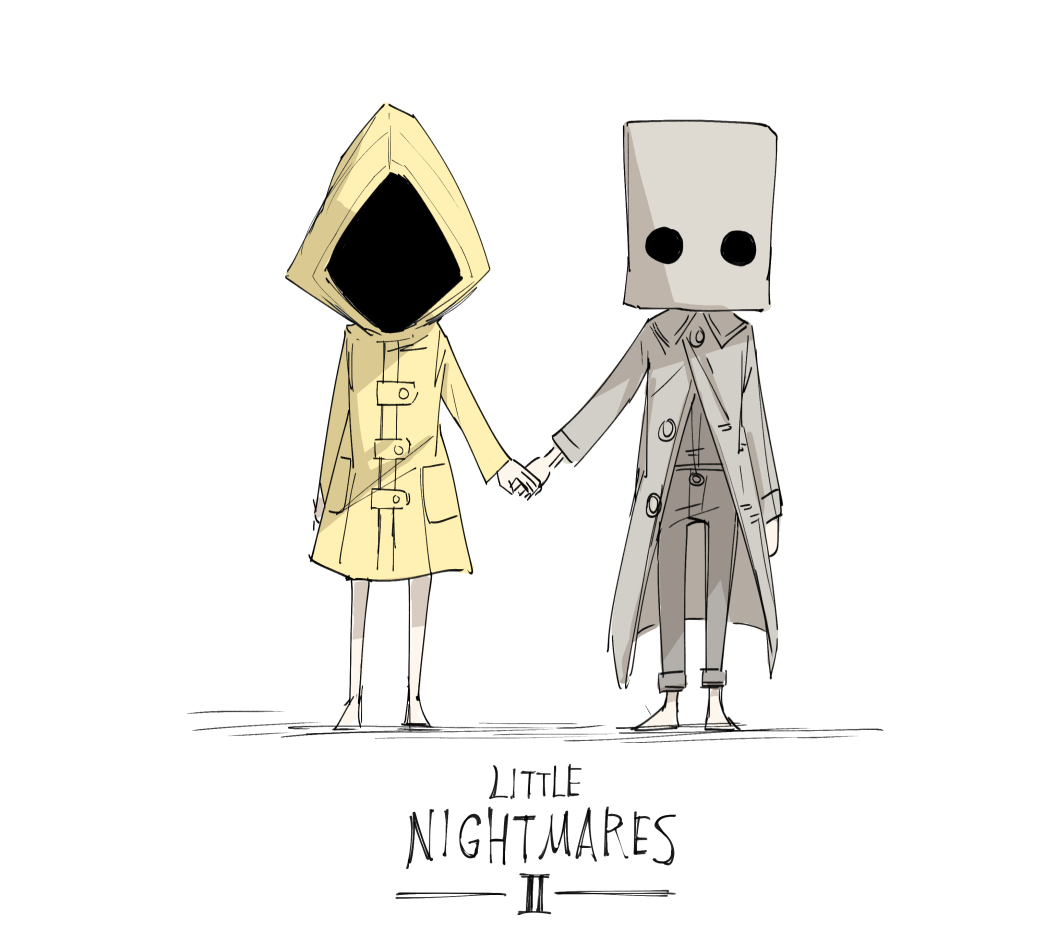 This is a pixiv picture whose title is Little Nightmares 2.