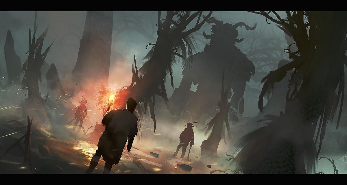This is a pixiv picture whose title is Swamp.