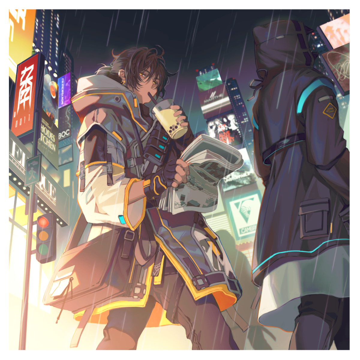 This is a pixiv picture whose title is Dating with Doktah 2.