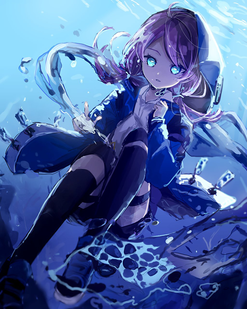 This is a pixiv picture whose title is アズリウス.