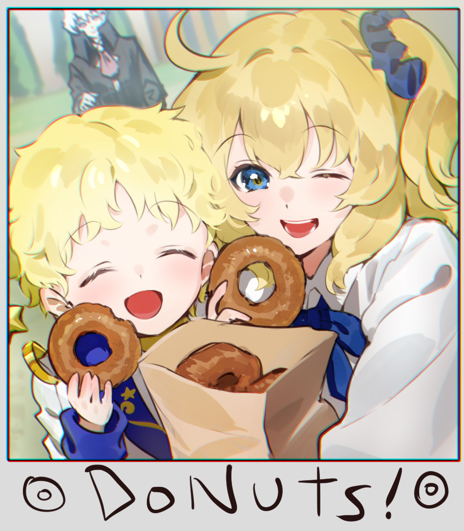 This is a pixiv picture whose title is 🌟🍩🌟.