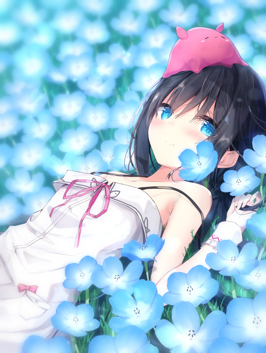 This is a pixiv picture whose title is お花畑。.