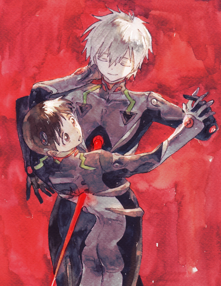 This is a pixiv picture whose title is エヴァンゲリオン.
