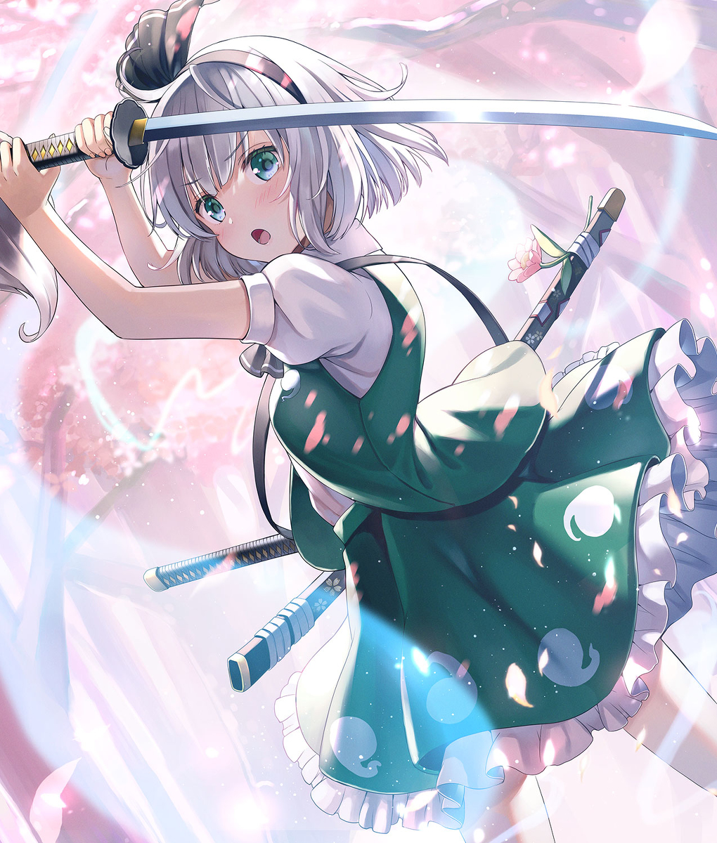This is a pixiv picture whose title is 妖.
