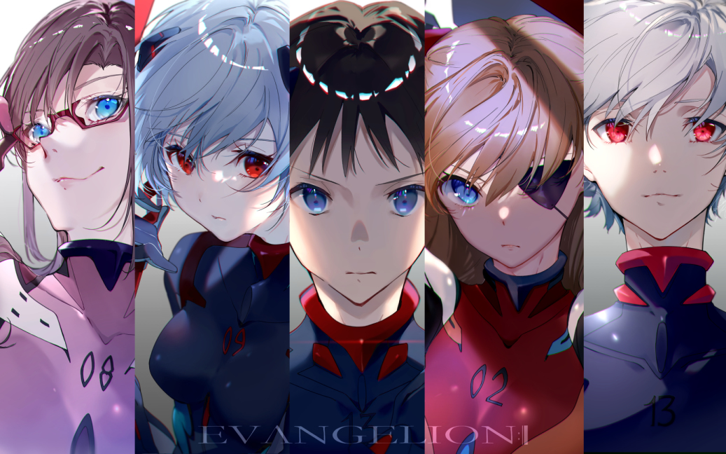 This is a pixiv picture whose title is EVANGELION:||.