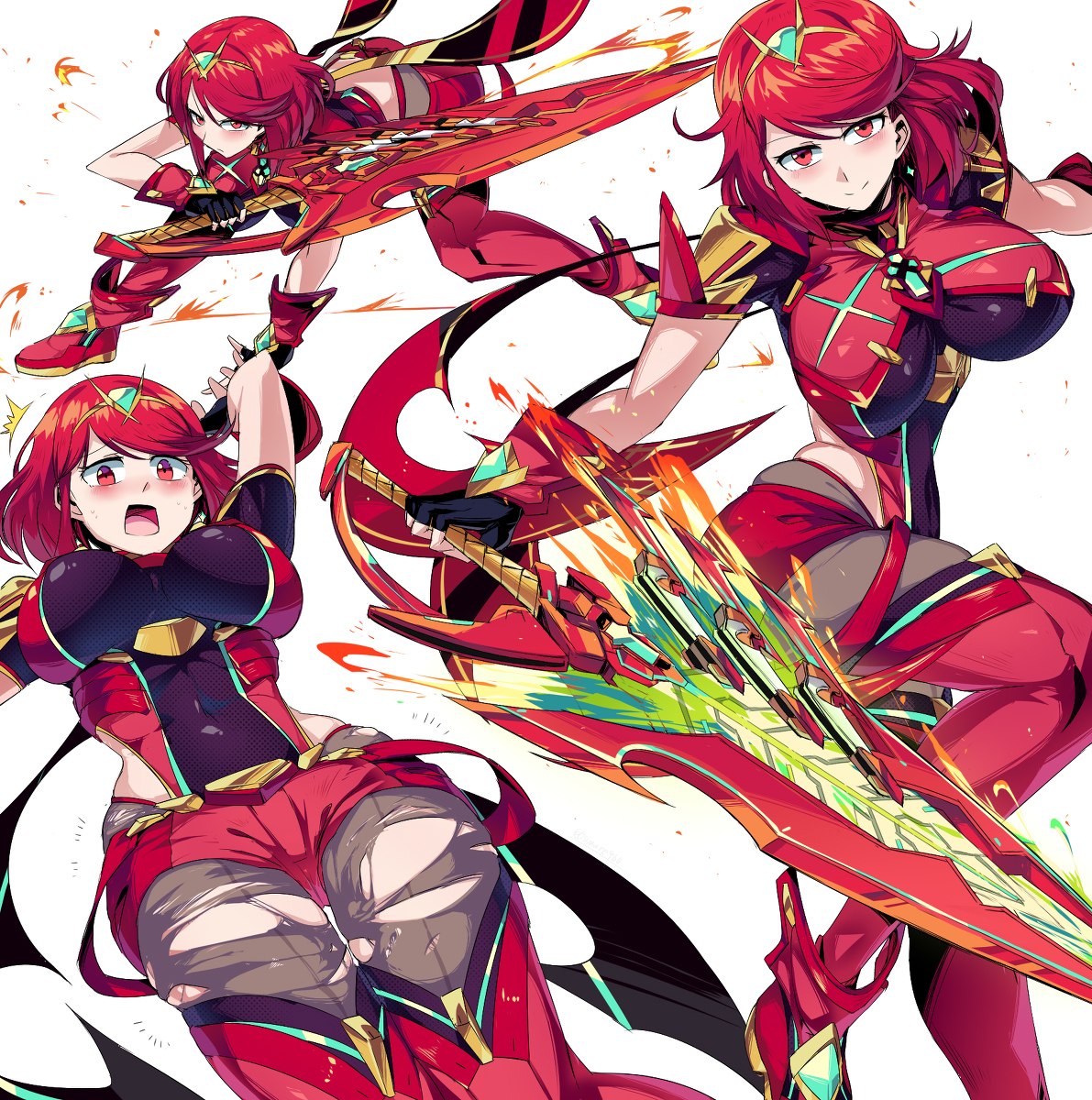 This is a pixiv picture whose title is スマブラホムラちゃん.