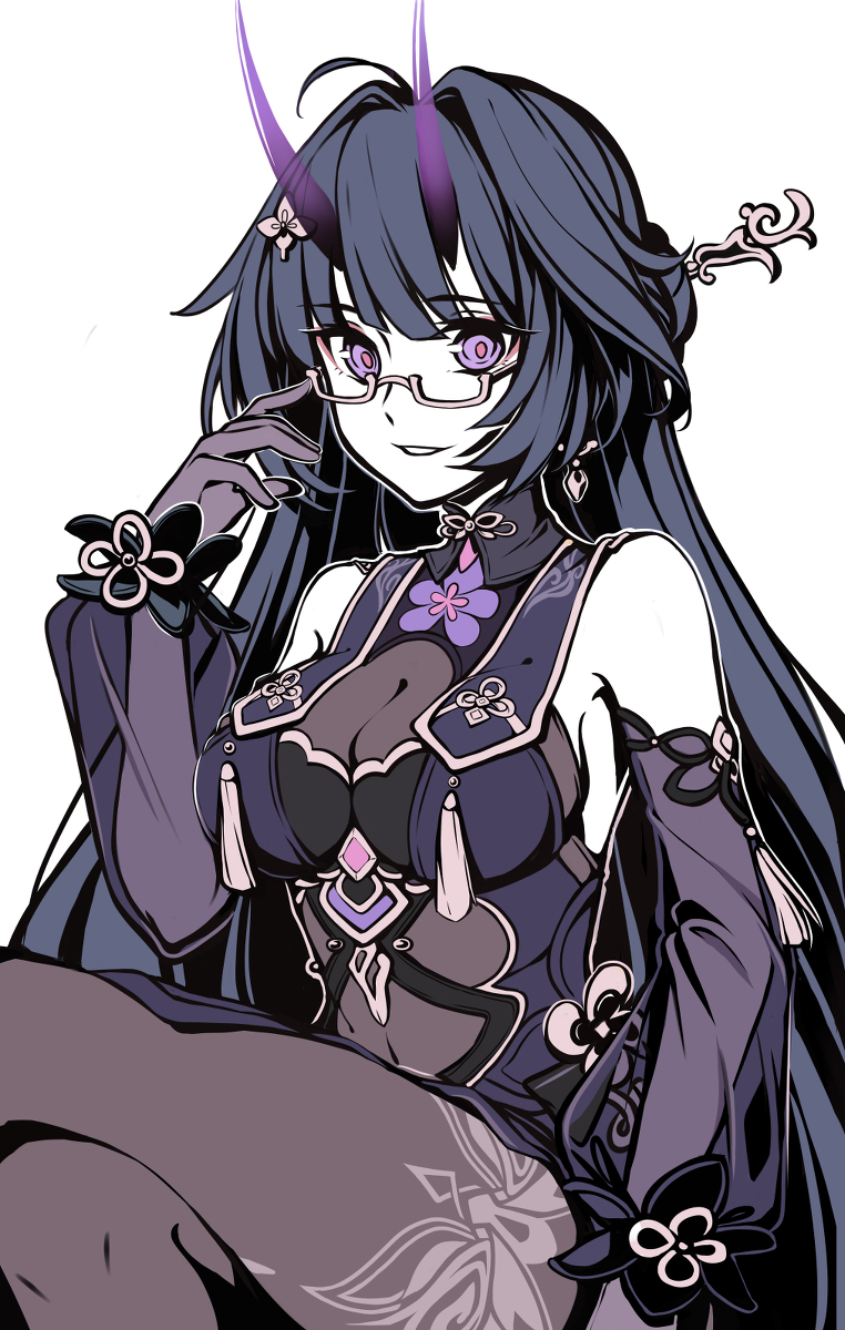 This is a pixiv picture whose title is 墨白.