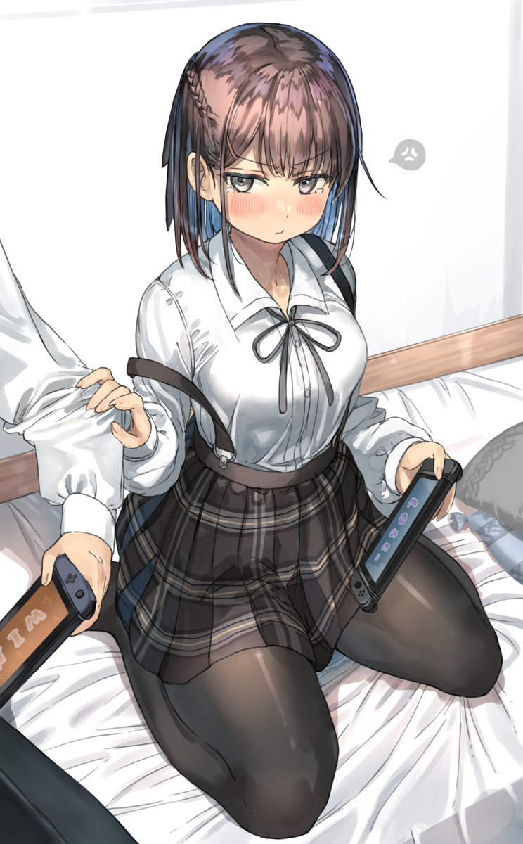 This is a pixiv picture whose title is 「...もっかい」.