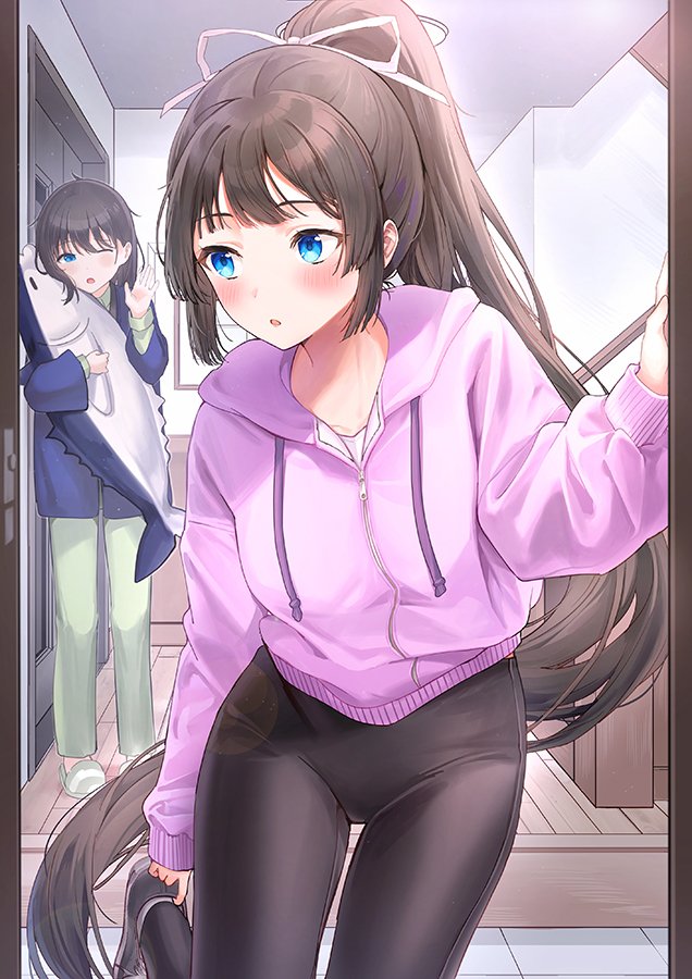This is a pixiv picture whose title is それじゃ、ランニング行ってくるね。.