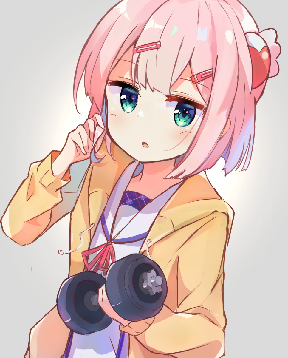 This is a pixiv picture whose title is もんも！.