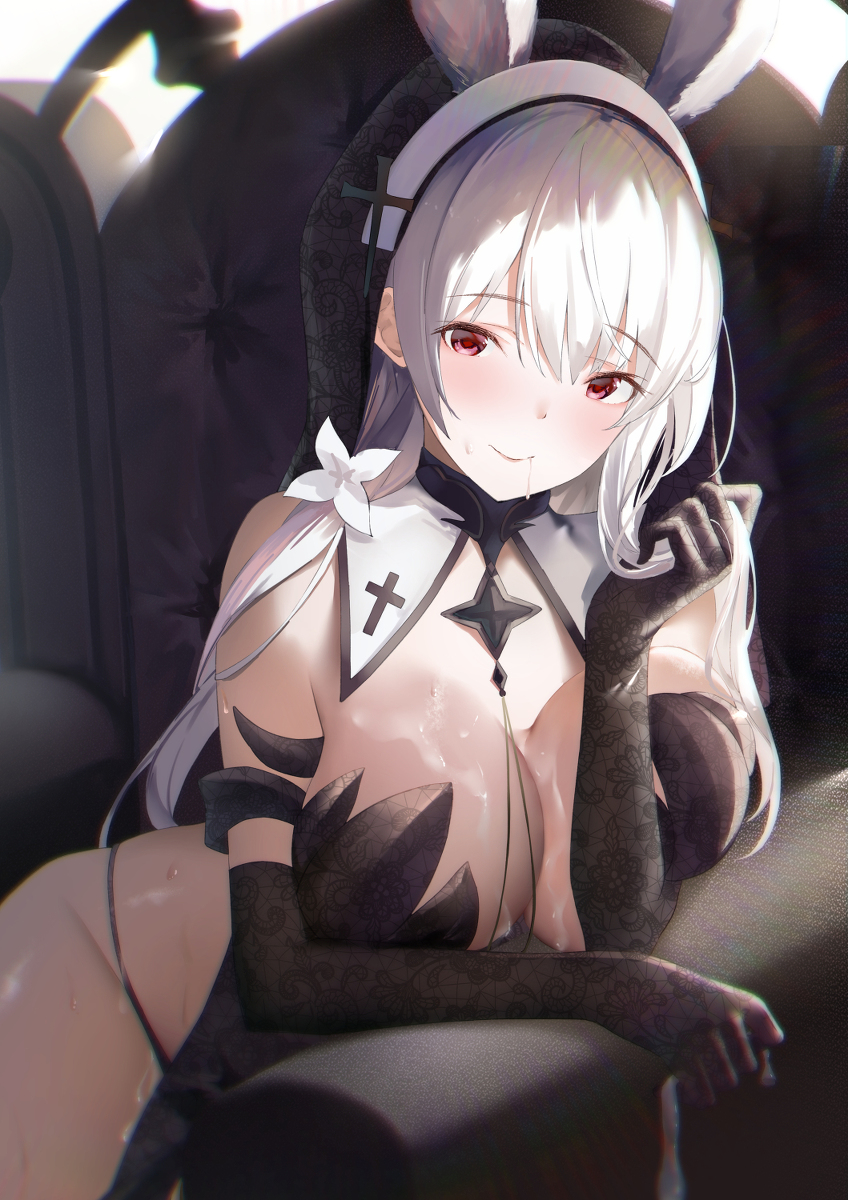 This is a pixiv picture whose title is 性の洗礼.