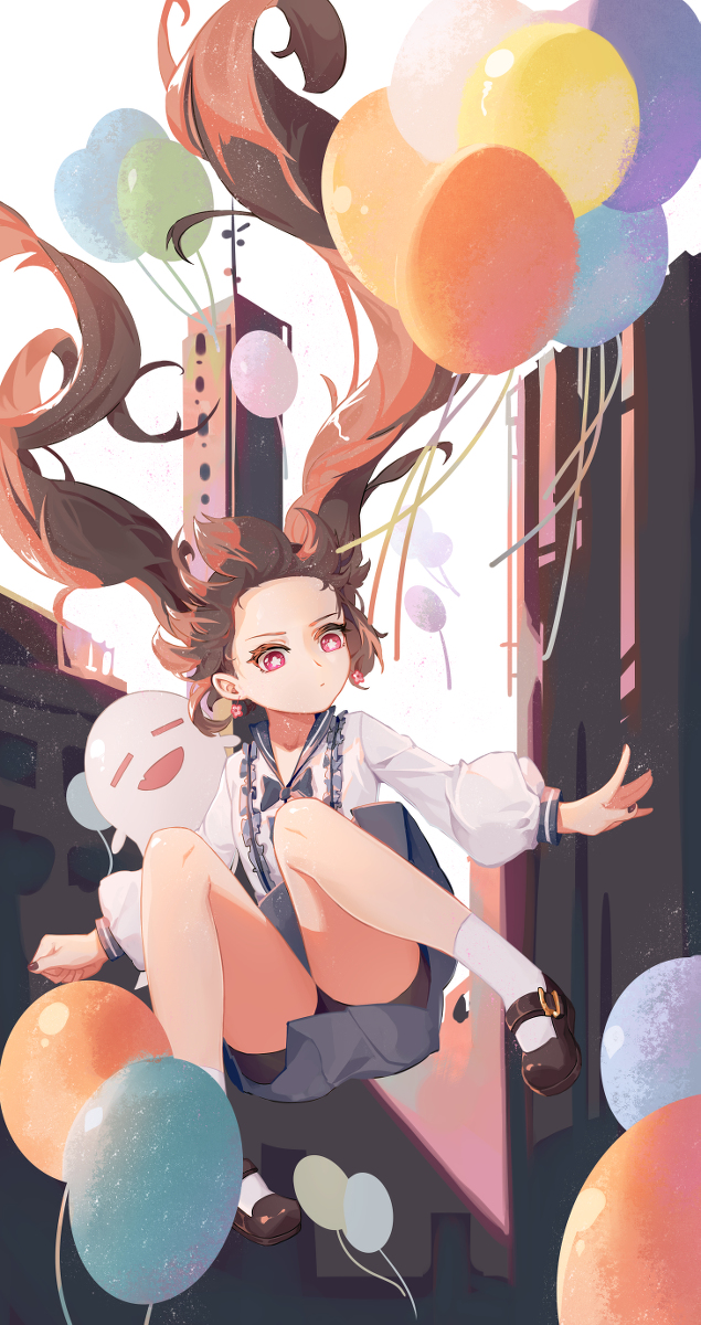 This is a pixiv picture whose title is 胡桃.