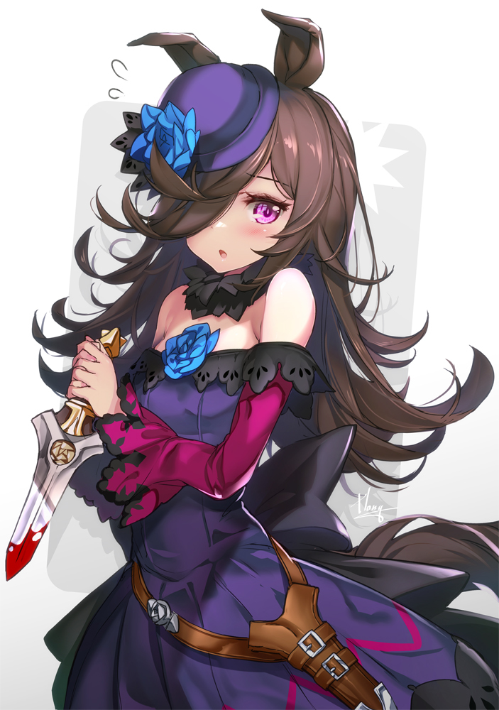This is a pixiv picture whose title is ライスシャワー.