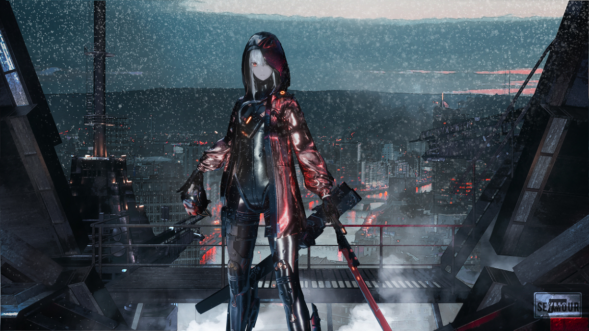 This is a pixiv picture whose title is 终末· BattleCry.