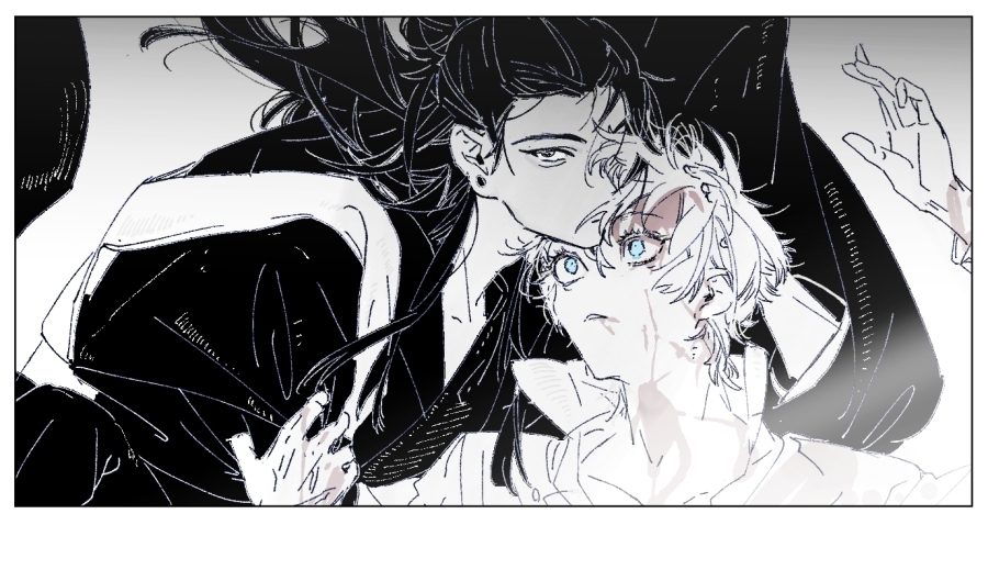 This is a pixiv picture whose title is ➴.