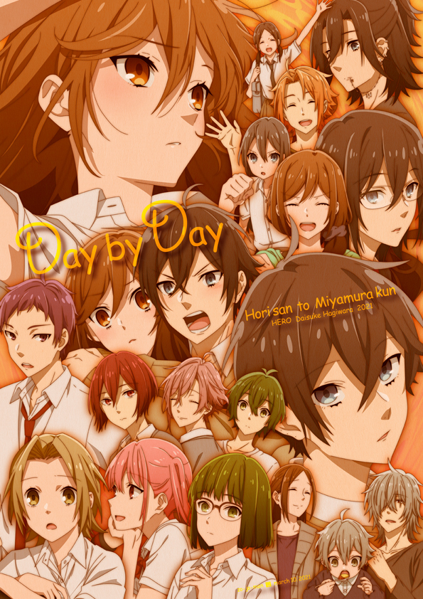 This is a pixiv picture whose title is Day by Day.