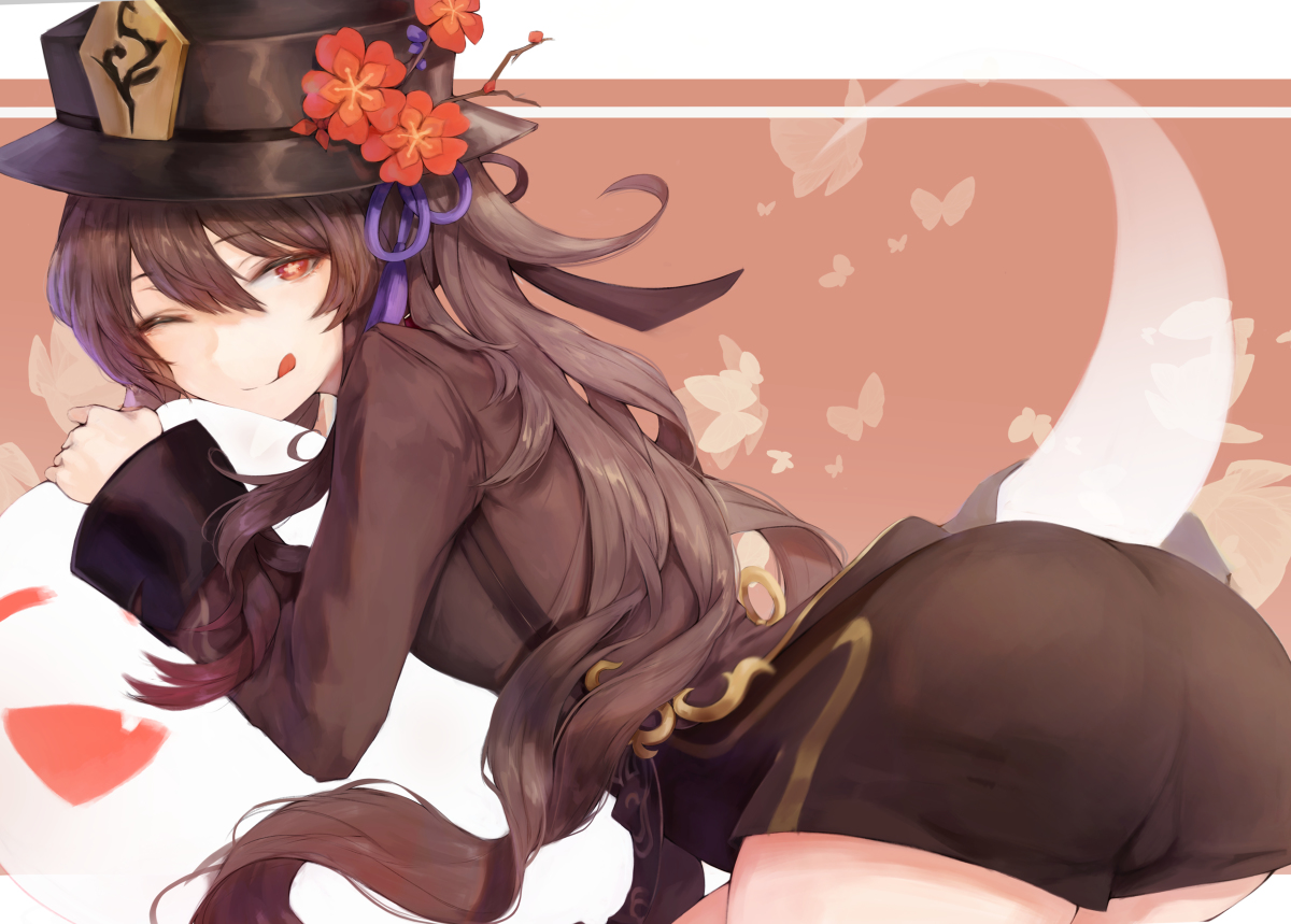 This is a pixiv picture whose title is 胡桃.