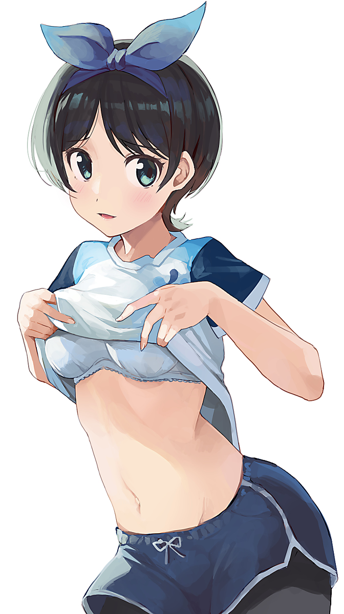 This is a pixiv picture whose title is 更科瑠夏.