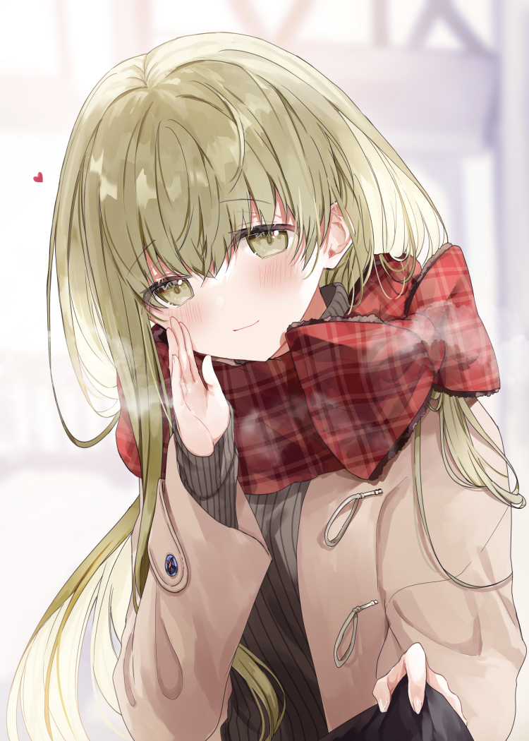 This is a pixiv picture whose title is 「内緒話があります」.