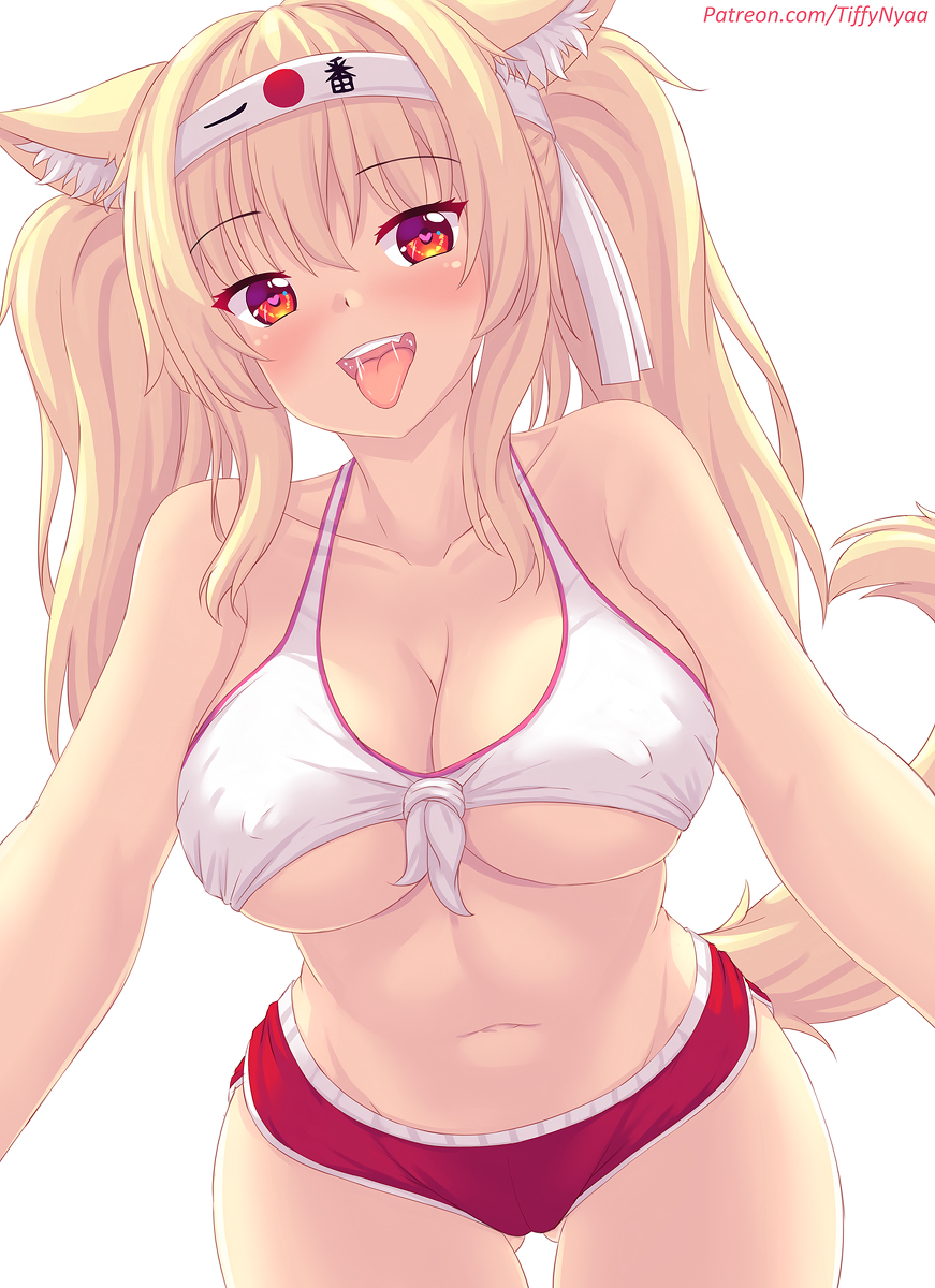 This is a pixiv picture whose title is Lewd Tiffy!! :3.