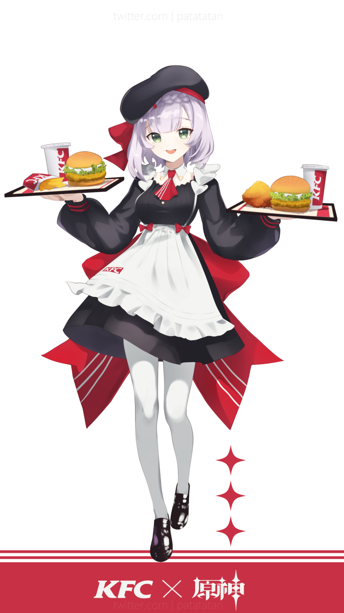 This is a pixiv picture whose title is KFC × Noelle [Unofficial Fanart].