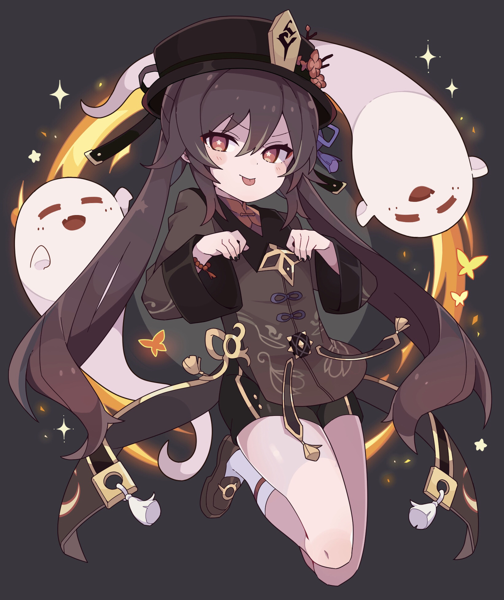 This is a pixiv picture whose title is 胡桃.