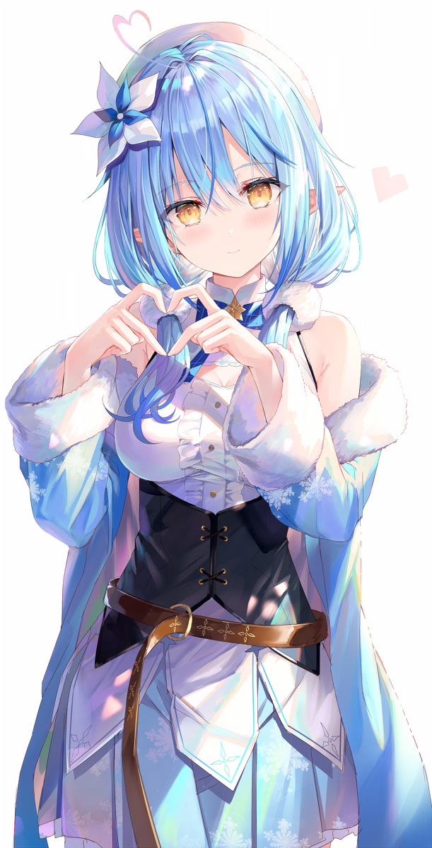 This is a pixiv picture whose title is ♥.