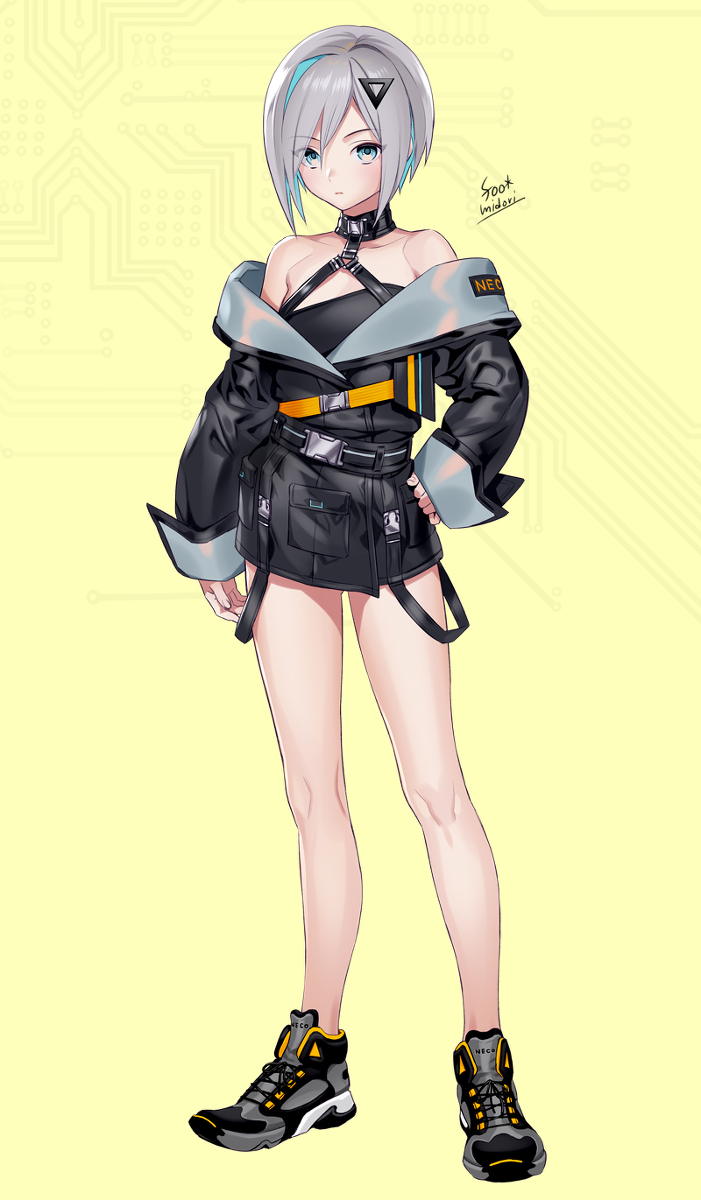 This is a pixiv picture whose title is テックウェアちゃん.