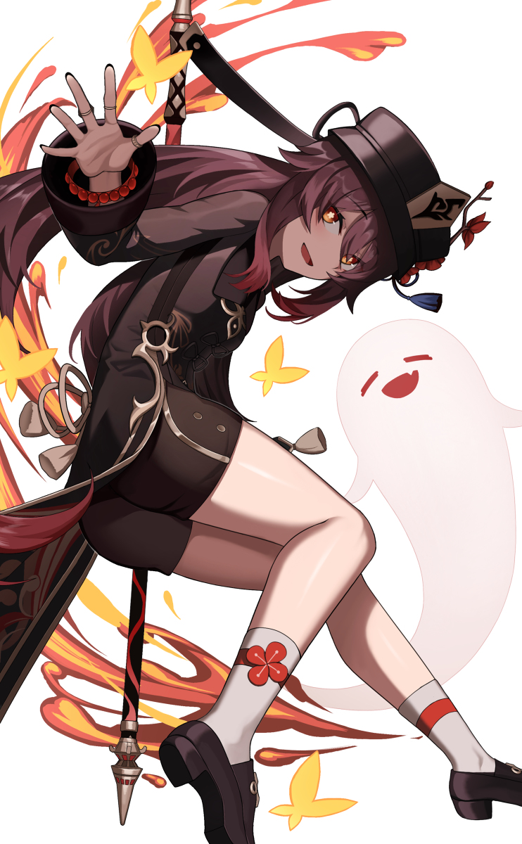 This is a pixiv picture whose title is HuTao.