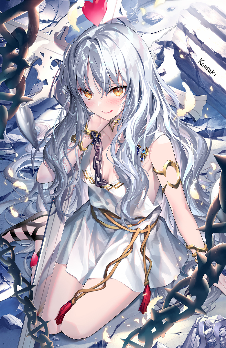 This is a pixiv picture whose title is 小悪魔的な天使カレンちゃん.