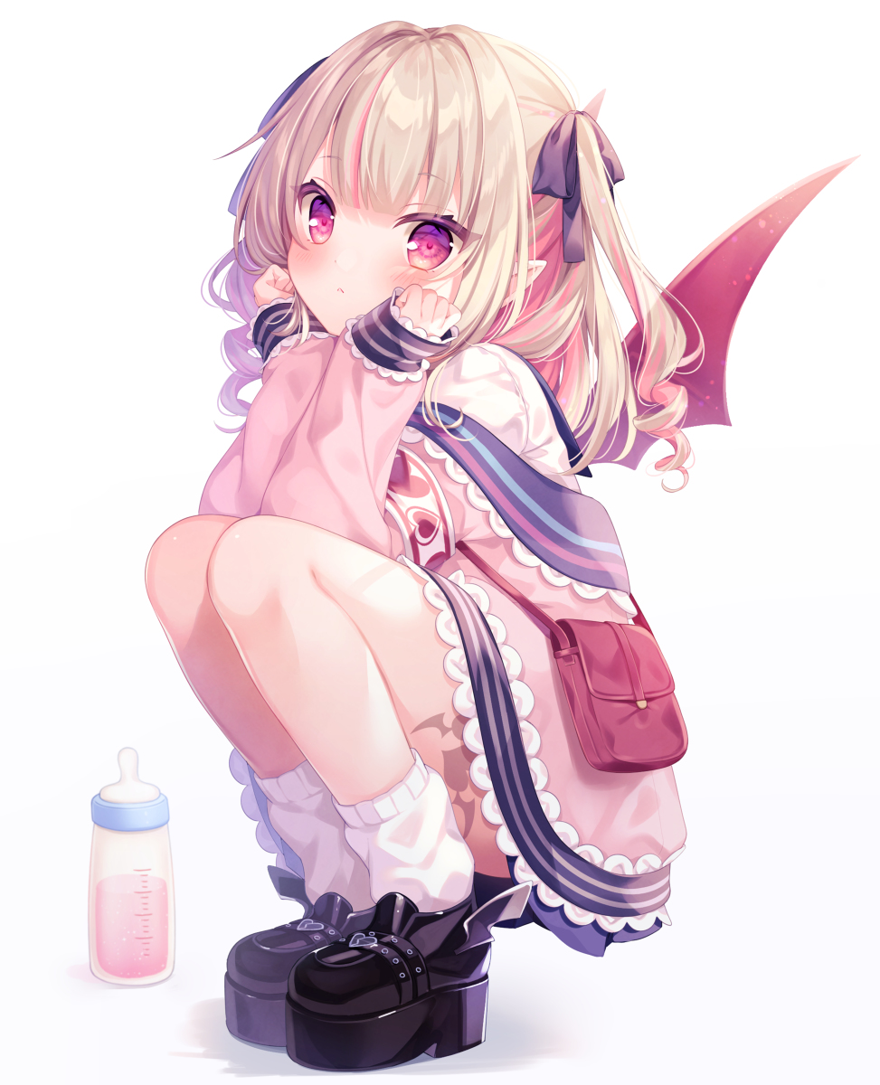This is a pixiv picture whose title is 🍼.
